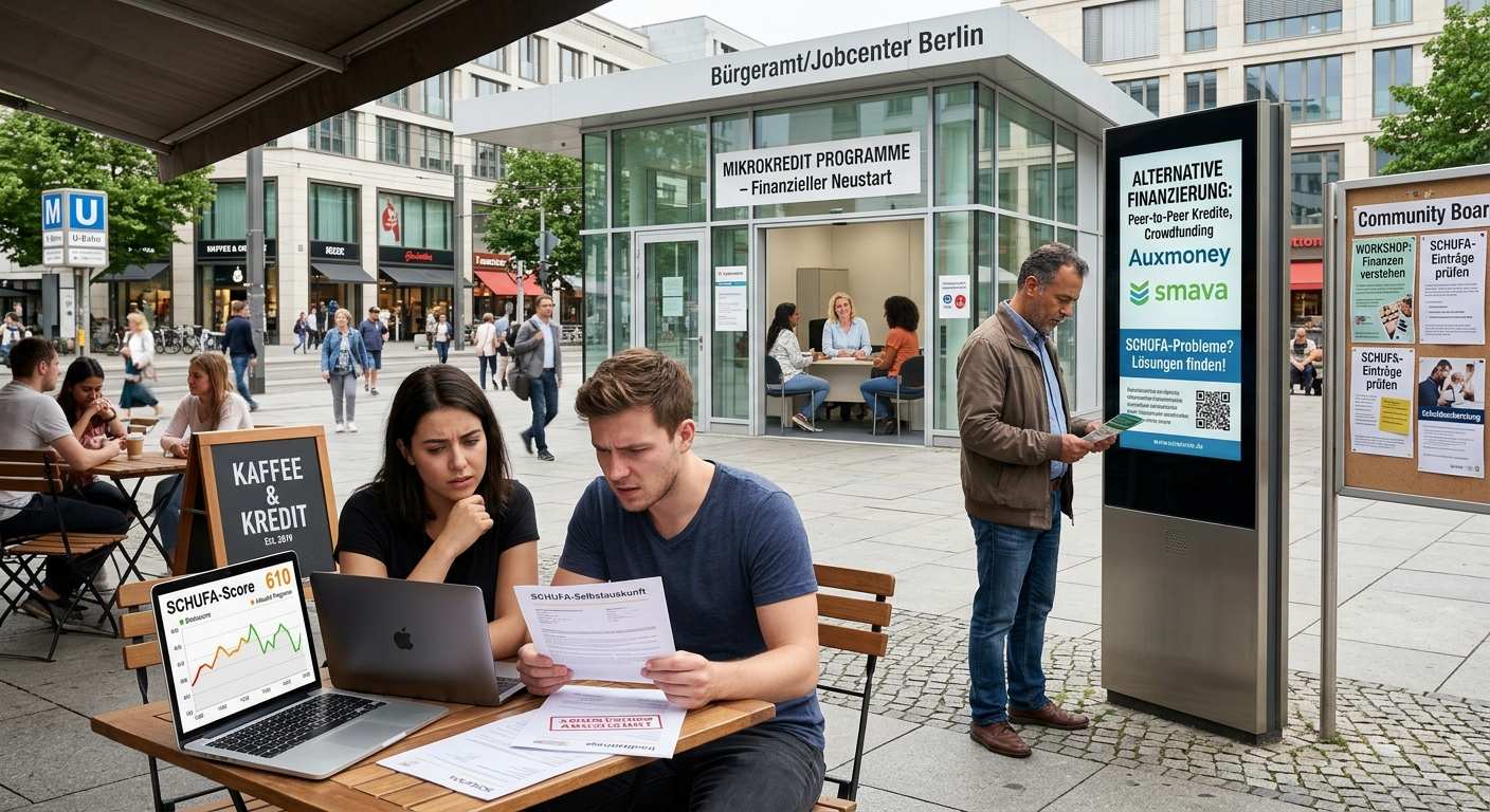 kredit trotz schufa und niedrigem einkommen